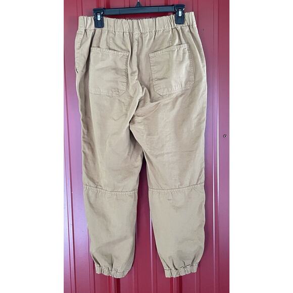 Free People Cadet Jogger Pants Pull On Elastic Waist Cotton Womens Medium - Picture 2 of 9